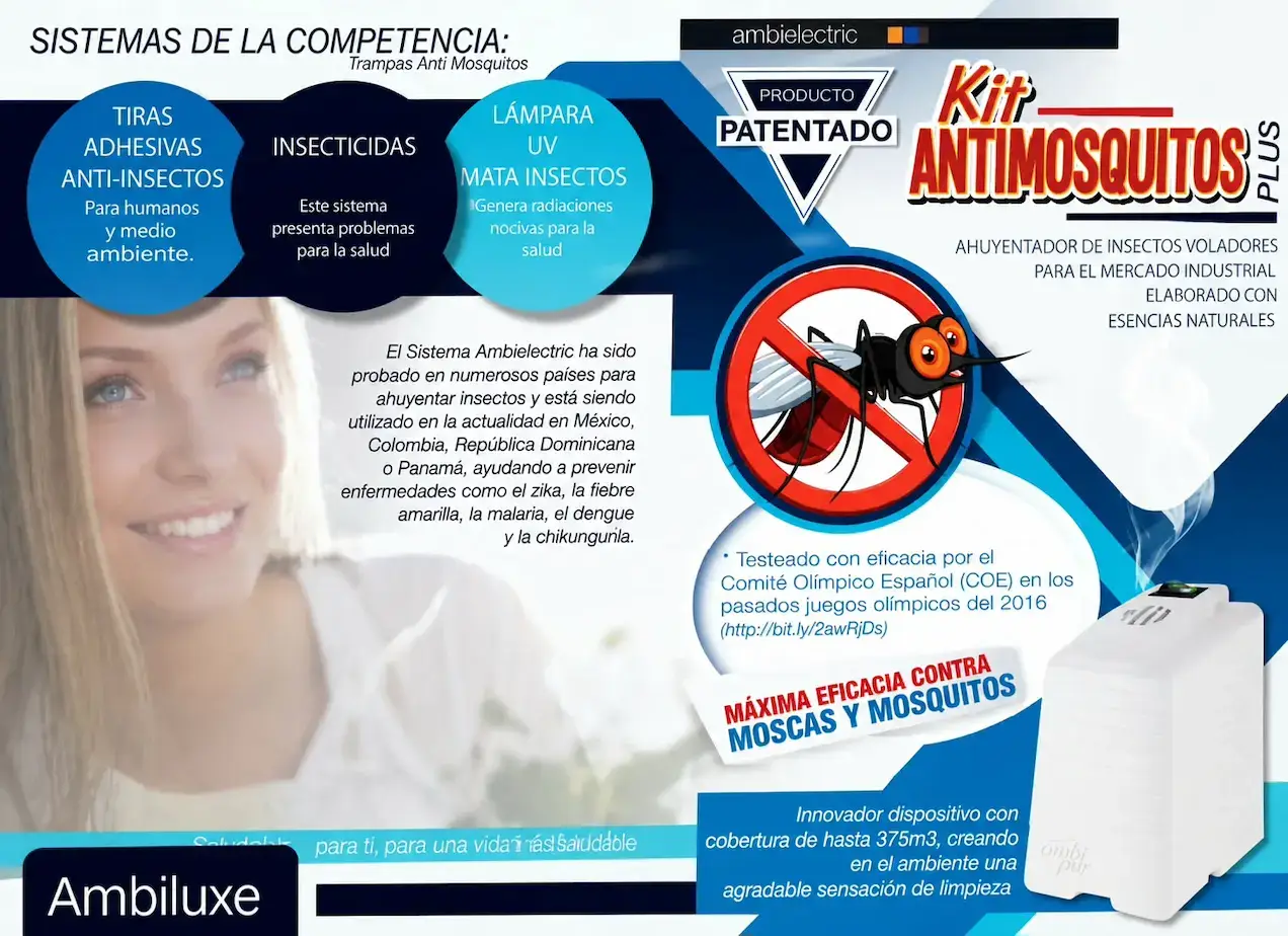 Difusor eléctrico de aceites esenciales naturales repelente de insectos eficaz, mosquitos tigre, moscas, cucarachas, avispas y más.