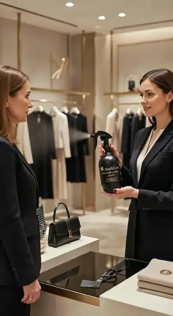 Aromatización de tiendas de moda